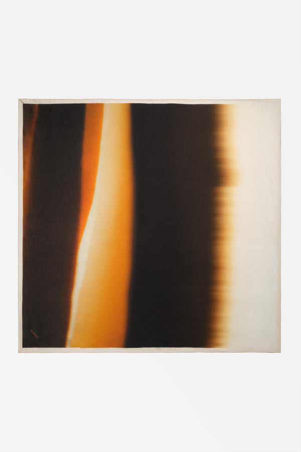 Square scarf in Silk twill - Dusk