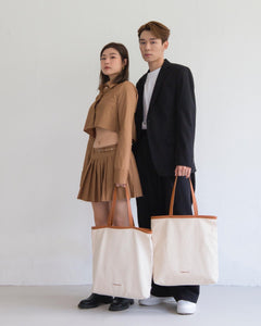 Recycled Tote Bag - Canvas Brown